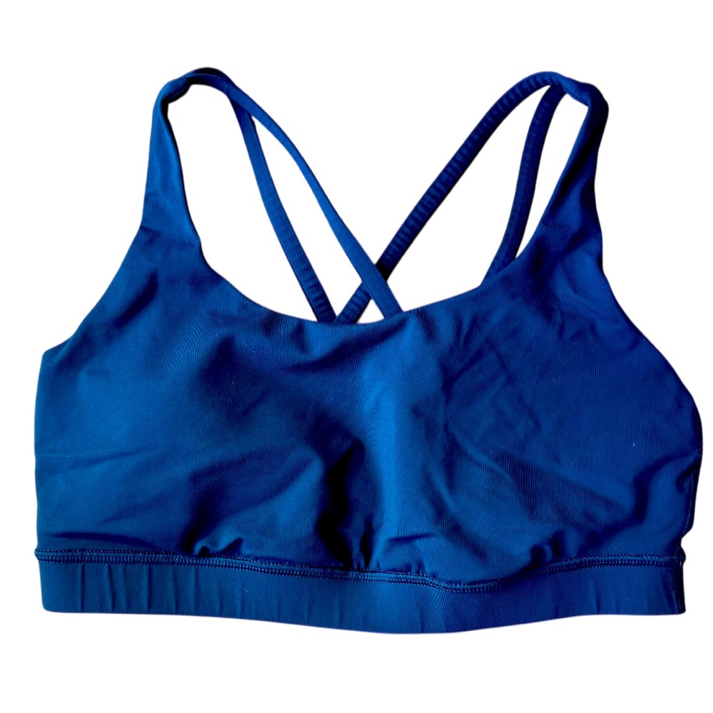 LULULEMON Royal Blue 

In great condition
Has pads 
Size 10